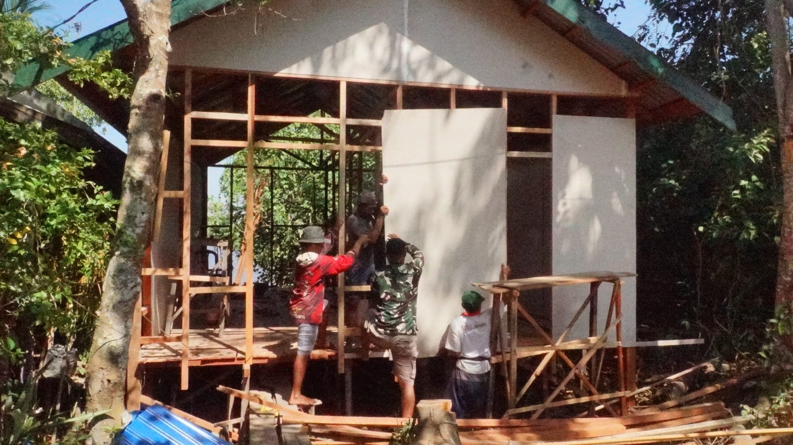 Dari Gotong Royong Lahir Hunian Layak, Bukti Nyata TMMD untuk Rakyat