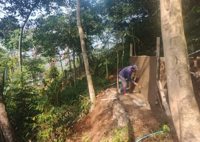 TMMD Ke-129 Kodim 0608/Cianjur: Yon TP 938/Pancasona Lanjutkan Pembangunan Pipanisasi Titik 03 Kampung Cicatang
