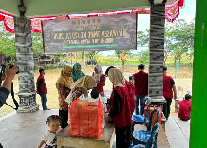 Dinas Perpustakaan dan Kearsipan Provinsi Jawa Timur Hadirkan Edukasi Literasi dalam TMMD Ke-129 Kodim 0813/Bojonegoro