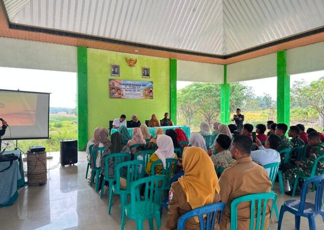 TMMD Ke-129 Kodim 0813/Bojonegoro Gandeng Dinas Perpustakaan dan Kearsipan Jawa Timur Tingkatkan Wawasan Masyarakat