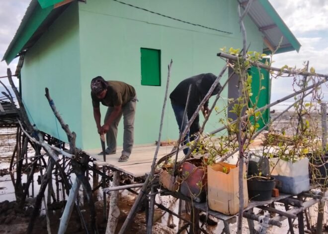 Renovasi RTLH Bapak Nardianto di Desa Polewali Terus Dikerjakan, Pemasangan Lantai dan Pengerjaan Dapur Berlangsung
