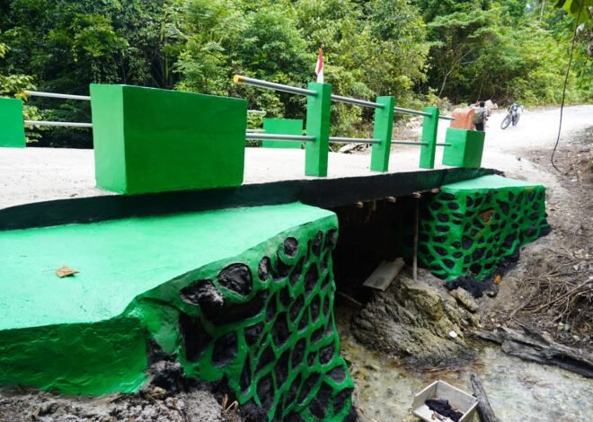 Jembatan Kampung Sesor Rampung, TMMD Ke-129 Tunjukkan Komitmen untuk Masyarakat