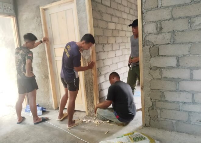 Mencapai Target, Satgas TMMD Ke-129 Kodim 0315/TPI Rampungkan Seluruh Sasaran Fisik RTLH