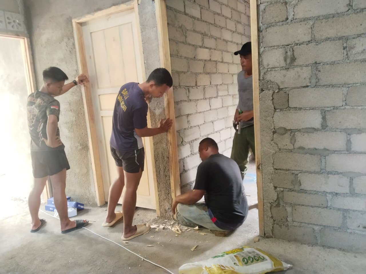 Mencapai Target, Satgas TMMD Ke-129 Kodim 0315/TPI Rampungkan Seluruh Sasaran Fisik RTLH