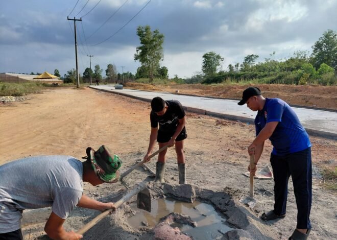 Respon Cepat Kebutuhan Warga, Sasaran Pembangunan Infrastruktur Jalan TMMD Kodim 0315/TPI Selesai Tepat Waktu