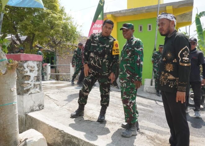 Tutup Rangkaian Evaluasi Field, Ketua Tim Wasev TMMD 129 Sampaikan Pesan Strategis Kepada Danramil, Danki Satgas, dan Kades Tlemang