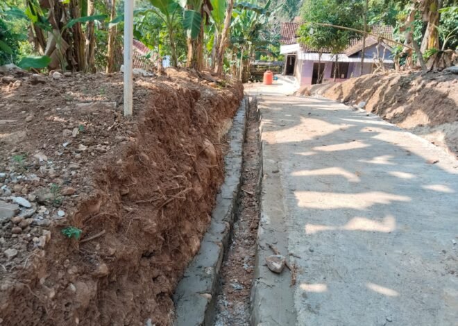 Rabat Beton 210 Meter Terus Dikebut, Akses Warga Pinang Jaya Semakin Nyaman