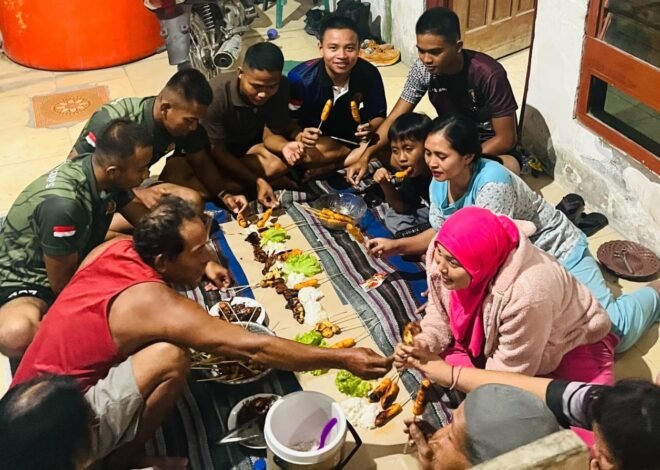 TMMD 129 Kodim Lamongan: Lebih dari Sekadar Pembangunan Fisik, Kemanunggalan TNI-Rakyat Terjalin Melalui Kebersamaan di Sela Tugas