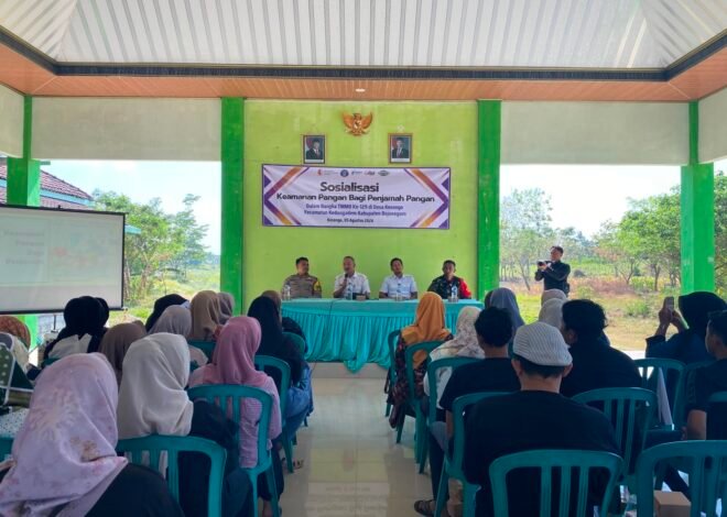 Edukasi Keamanan Pangan Warnai Program Nonfisik TMMD Ke-129 di Balai Desa Kesongo