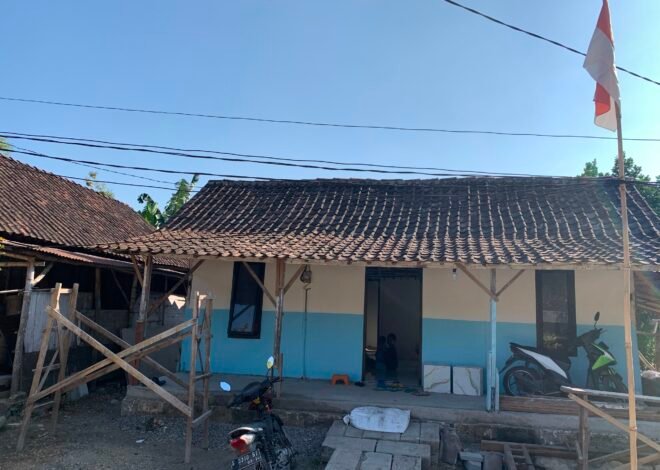 Rumah Bapak Ladi Kian Terbentuk, Satgas TMMD Terus Lanjutkan Pembangunan RTLH