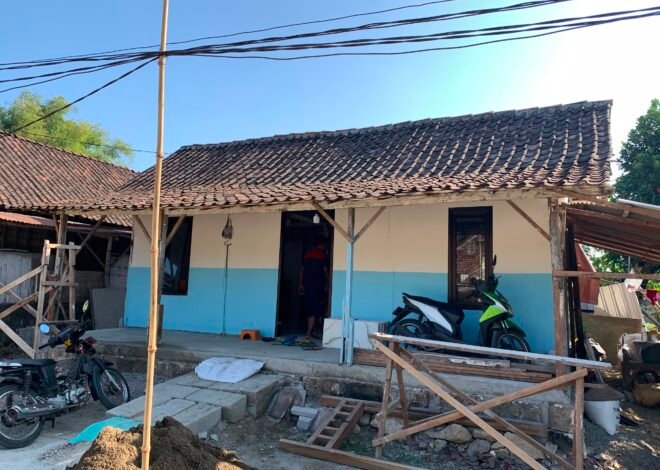 Tahap Pengerjaan RTLH Bapak Ladi Berjalan Lancar dalam Program TMMD Ke-129