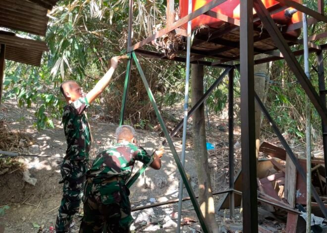 Sentuhan Warna Satgas TMMD Kodim 0813/Bojonegoro Hadirkan Wajah Baru SDN Kesongo 1