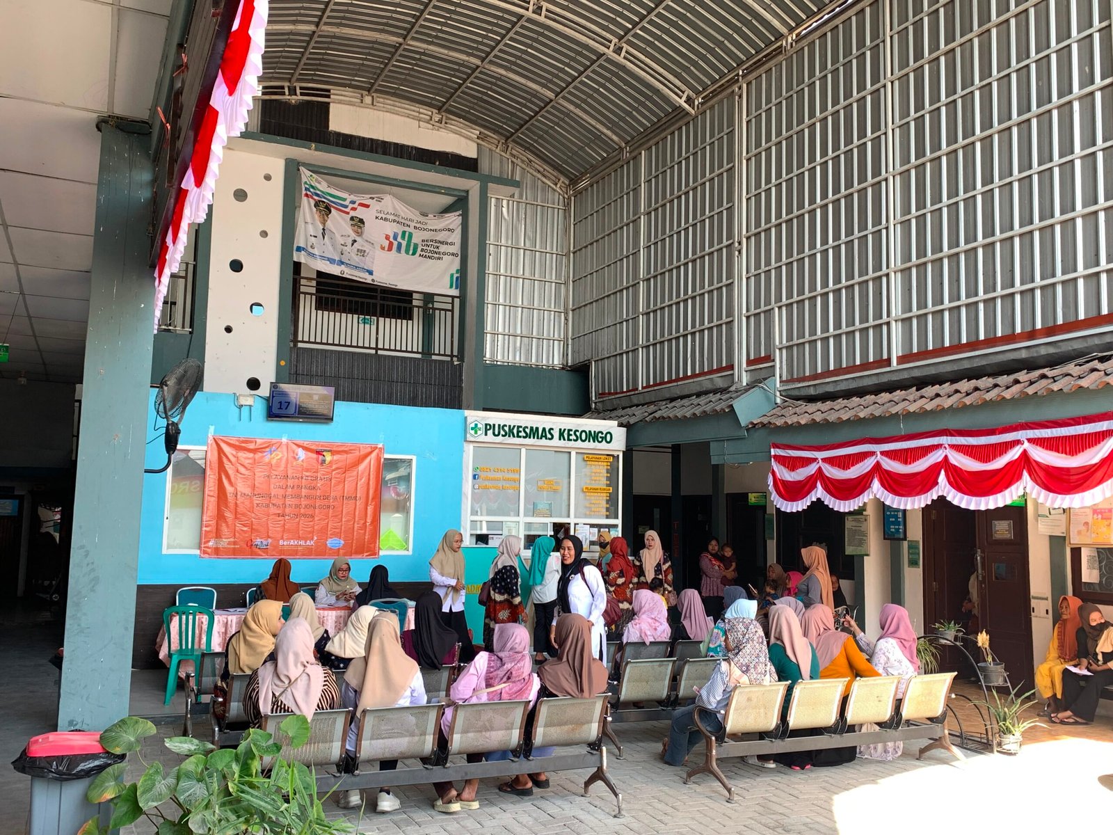 Pelayanan KB di Puskesmas Kesongo Warnai Program Nonfisik TMMD Ke-129