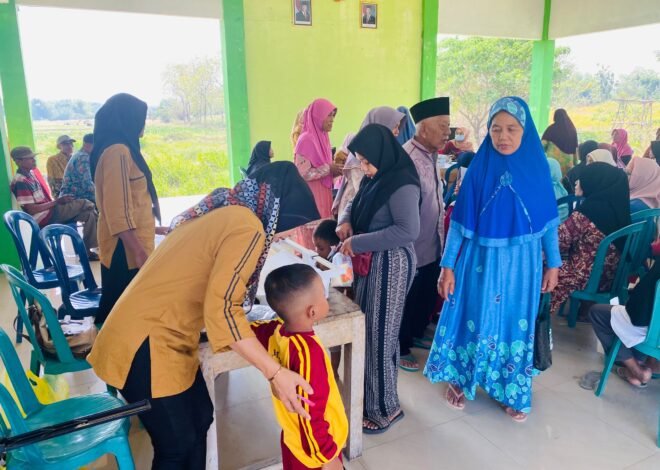 TMMD Ke-129 Kodim 0813/Bojonegoro Hadirkan Posyandu Lansia di Balai Desa Kesongo