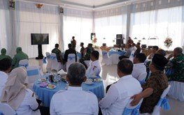 Komandan SSK Satgas, Lettu Purnomo, Paparkan Program TMMD 129 Kodim Bojonegoro