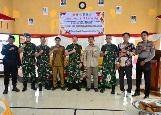 Tim Wasev Sterad Tinjau TMMD Ke 129 Kodim 1407/Bone, Pastikan Program Berjalan Optimal Di Bontocani
