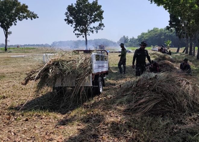 Sinergi TNI dan Masyarakat, Siap Sukseskan TMMD 129 di Kedungadem Bojonegoro