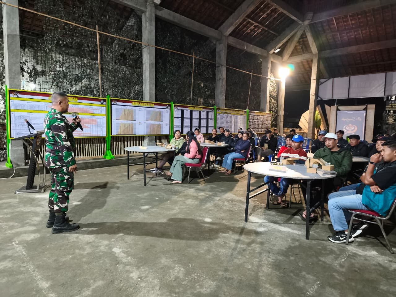 KDKMP Jadi Penggerak Ekonomi Desa, Satgas TMMD 129 Kodim Bangli Beri Pemahaman kepada Warga Sekardadi