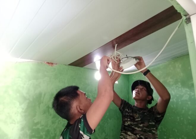 Bandar Lampung, Mushola Nuruzzaman Kian Nyaman, TMMD Ke-129 Kodim 0410/KBL Bangun MCK untuk Warga dan Jamaah