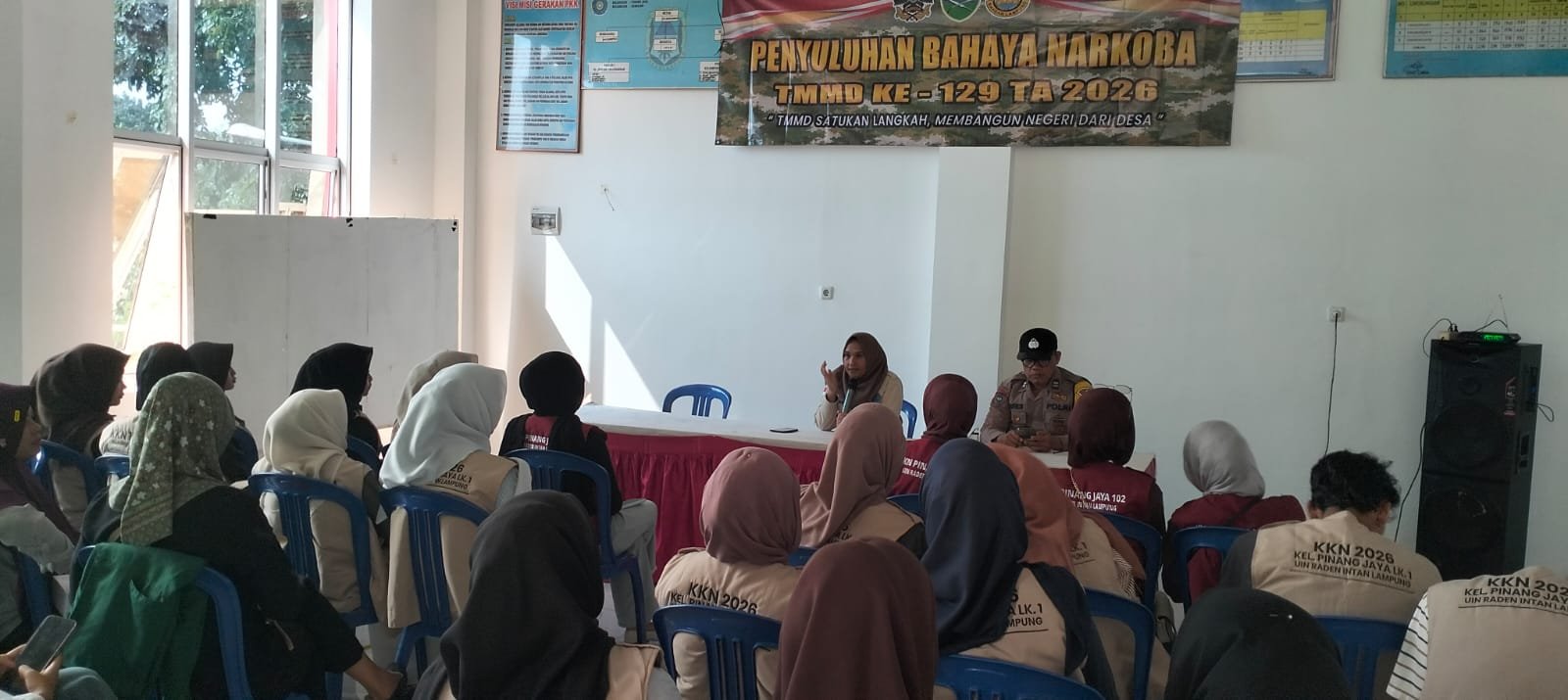TMMD ke-129 Tak Hanya Membangun Fisik, Satgas Bekali Warga dengan Pengetahuan Bahaya Narkoba