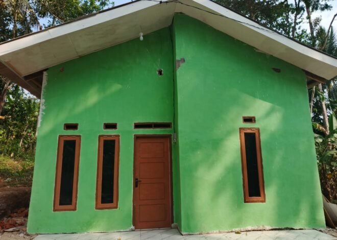 Dari Rumah Tak Layak Menjadi Hunian Nyaman, Satgas TMMD Selesaikan Tahap Perapihan Rumah Bapak Hendi