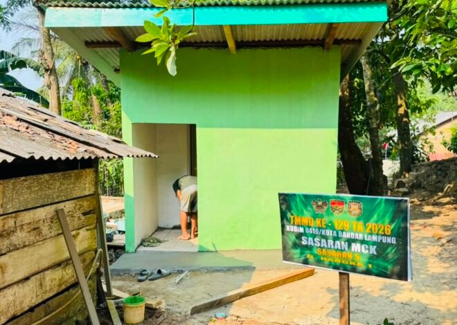 Fasilitas Sanitasi untuk Mendukung Kesehatan Warga