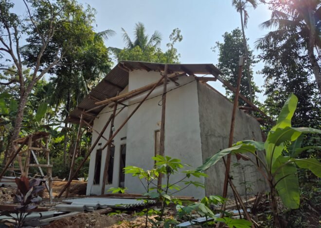 Perlahan Menjadi Rumah Impian, RTLH Milik Hendi Terus Dikebut Satgas TMMD