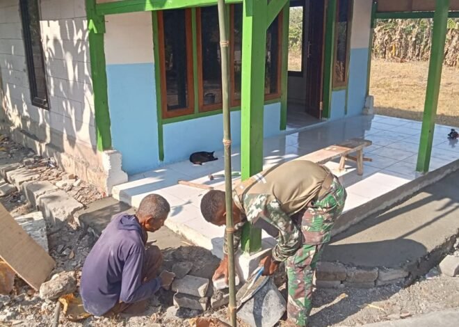 Jelang Purnatugas TMMD 129 Bojonegoro: Satgas Menyulap Rumah Harapan Mbah Kasiman Menjadi Hunian Layak dan Nyaman