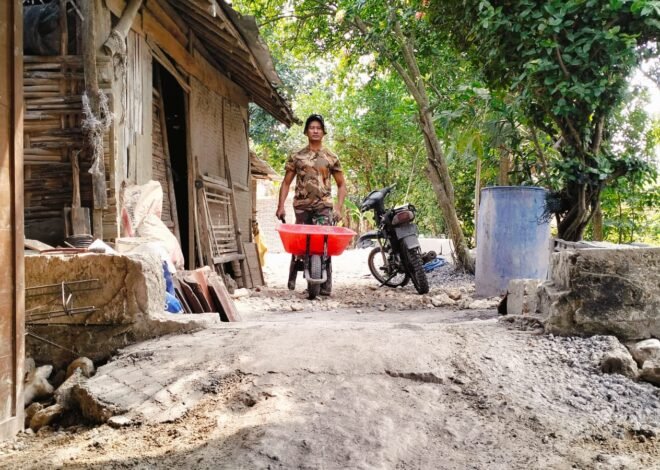 Kejar Target Penutupan, Satgas TMMD 129 Kebut Pengerjaan RTLH Ibu Sumiatun di Dusun Bakon