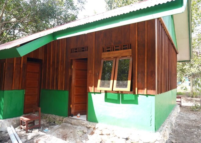 Keberhasilan TMMD Ke-129: Rumah Pertama di Sesor Selesai Dibangun