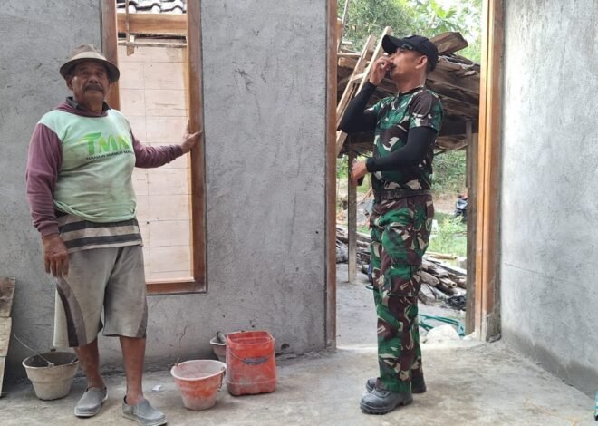 ​Merasakan Kehangatan di Dusun Bakon: Dari Balik Jemari Satgas TMMD ke 129 kodim 0812 Lamongan, Harapan Rumah Layak Huni Kian Nyata