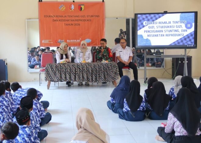 Sentuh Hati Generasi Muda: Satgas TMMD 129 Bojonegoro dan DP3AKB Edukasi Stunting, serta Kesehatan Reproduksi di Kesongo