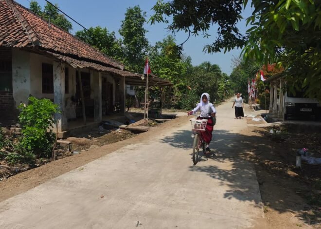 Wujud Nyata Kemanunggalan TNI dan Rakyat, Jalan Rabat Beton TMMD ke-129 Rampung 100 Persen