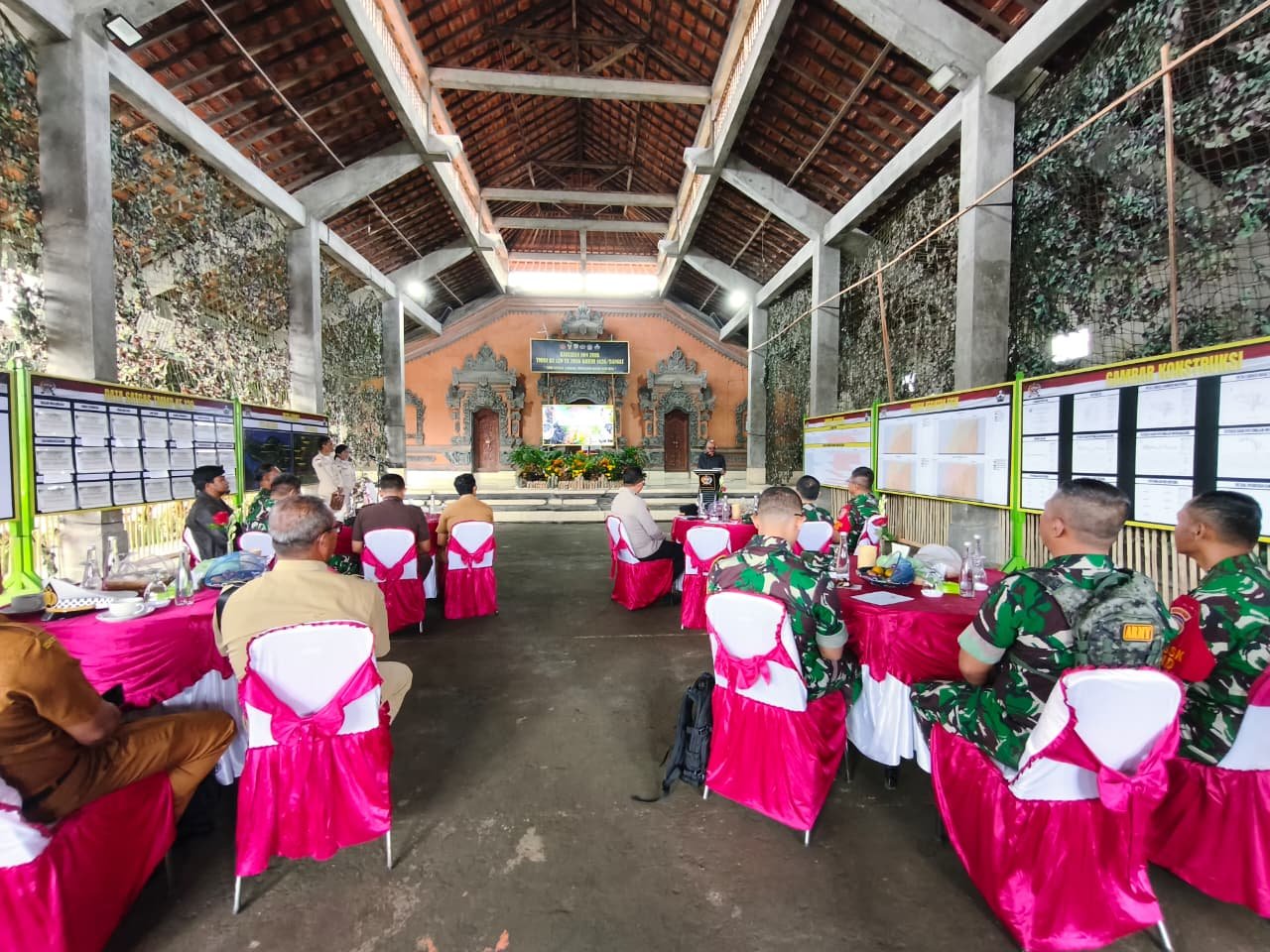 Wabup Bangli Sambut Katim Wasev TMMD ke-129, Apresiasi Kemanunggalan TNI dan Rakyat di Desa Sekardadi