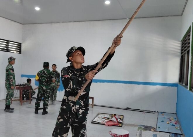 TMMD 129 Bojonegoro: Wajah Baru SDN Kesongo 1, Rumah Harapan bagi Penerus Bangsa