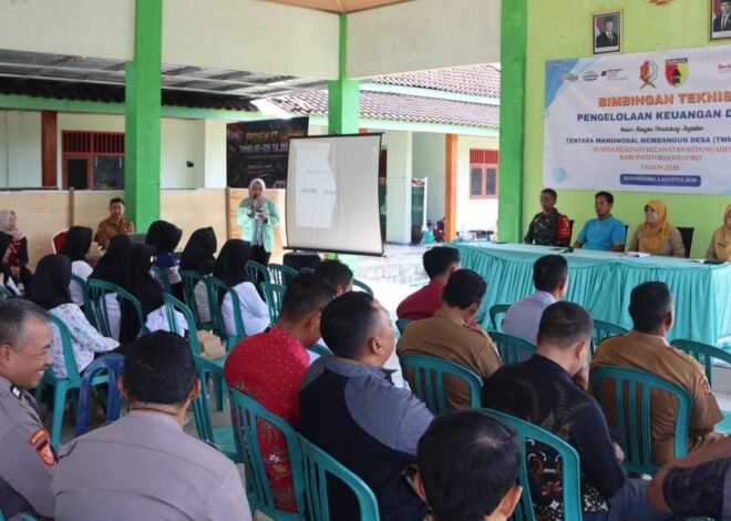 Sinergi Membangun Desa: TMMD 129 Bojonegoro Bekali Warga Kesongo Ilmu Kelola Keuangan