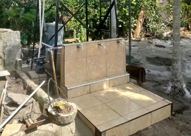 Sentuhan Akhir Berbuah Manfaat, Fasilitas Air Bersih TMMD 129 Hadir di Dusun Pekung