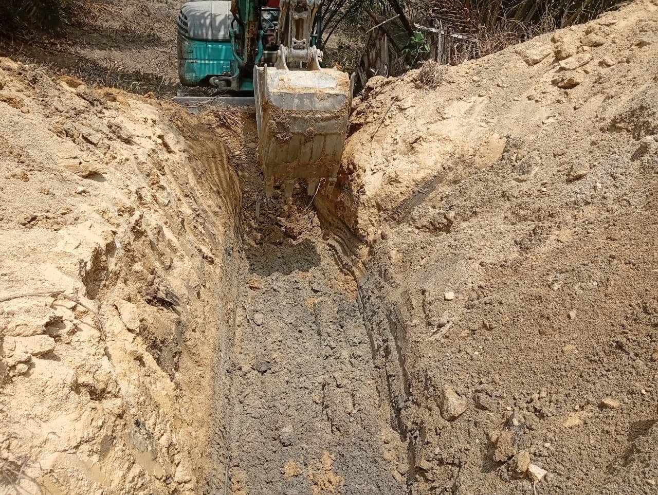 Bukan Sekadar Buka Jalan, Satgas TMMD 129 Bangka Bangun Drainase untuk Masa Depan