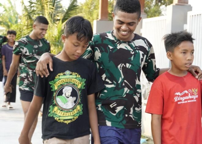 Gelak Tawa Anak-Anak di Atas Jalan Mulus TMMD 129 Bojonegoro: Merangkul Harapan di Pelosok Desa