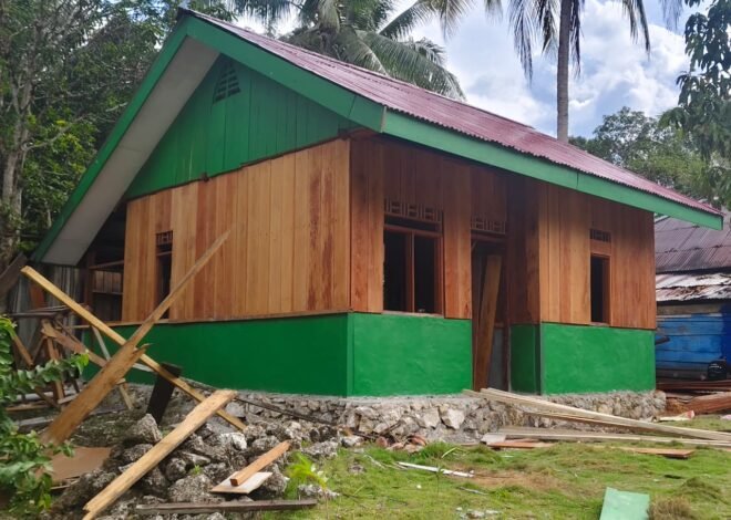 Hunian Tipe 36 untuk Masyarakat di Sorong Selatan Hampir Selesai