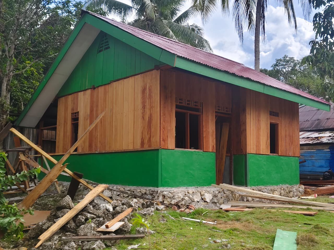 Hunian Tipe 36 untuk Masyarakat di Sorong Selatan Hampir Selesai