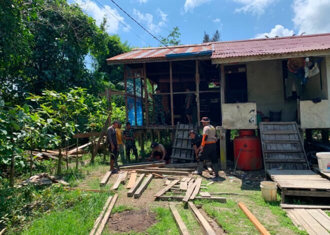 Senyum Dedi Dores Sambut Pembongkaran Rumah, TMMD Buka Jalan Menuju Hunian Layak