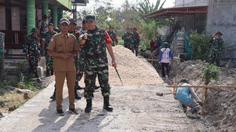 TMMD 129 Bojonegoro: Ketika Drainase Modern Bawa Harapan Baru bagi Warga Dusun Krebet