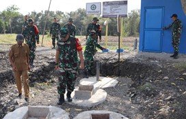 Atasi Ancaman Kekeringan, Dansatgas TMMD 129 Bojonegoro Cek Langsung Progres Pembangunan Sumur Bor Dusun Bekatul