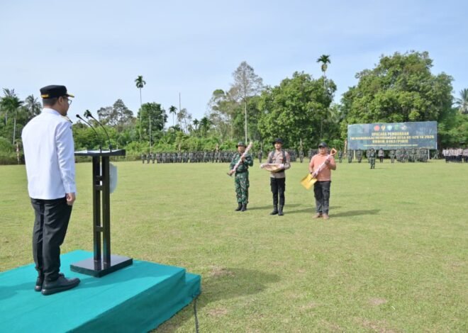TMMD Ke-129 Kodim 0102/Pidie Resmi Dimulai, Sinergi TNI dan Pemda Percepat Pembangunan Desa