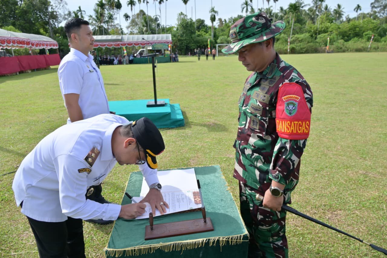 TMMD Ke-129 Kodim 0102/Pidie Hadirkan Pembangunan Fisik dan Bakti Sosial untuk Masyarakat