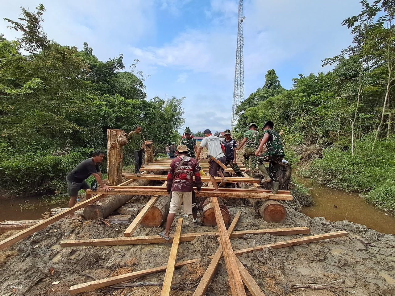 Jembatan Danau Belatung Diharapkan Buka Peluang Ekonomi Warga Desa Belatung