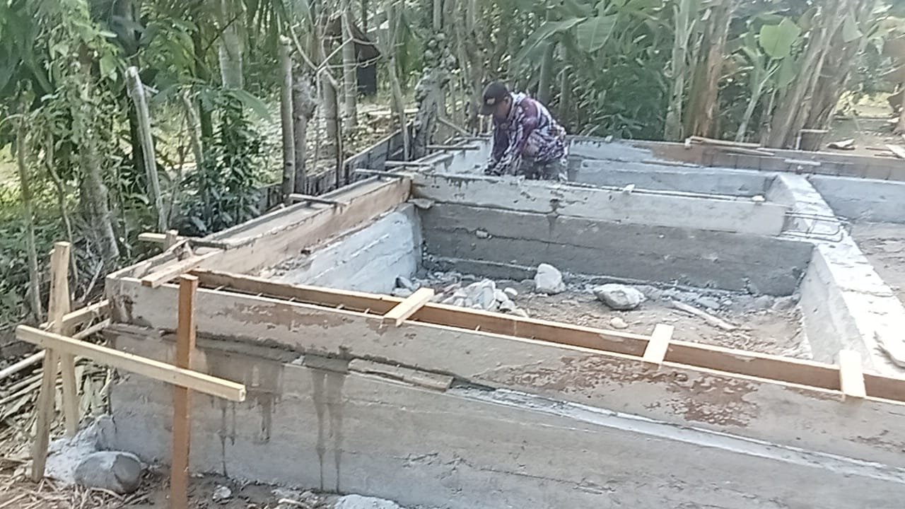 Gotong Royong Satgas TMMD dan Warga Percepat Pembangunan RTLH di Desa Lhok Panah