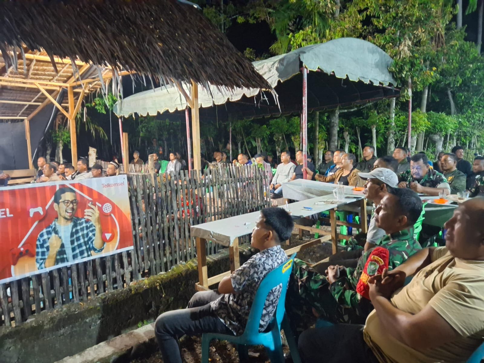 Nobar Final Piala Dunia 2026 di Lokasi TMMD Ke-129 Hadirkan Hiburan bagi Masyarakat Desa Lhok Panah