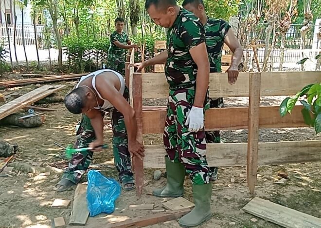 Satgas TMMD Ke-129 Kodim 0102/Pidie Bangun Kolam Lele, Dorong Ketahanan Pangan Keluarga